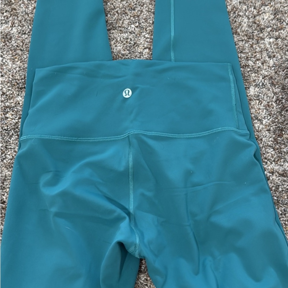 Teal Lululemon leggings
